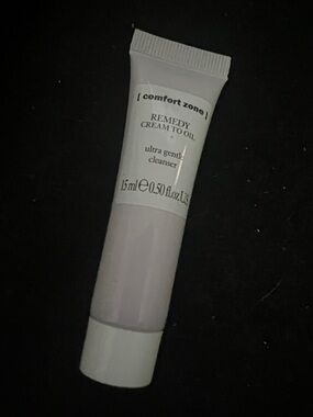 Comfort Zone Remedy Cream-to-Oil Cleanser - Pale Lavender Tube